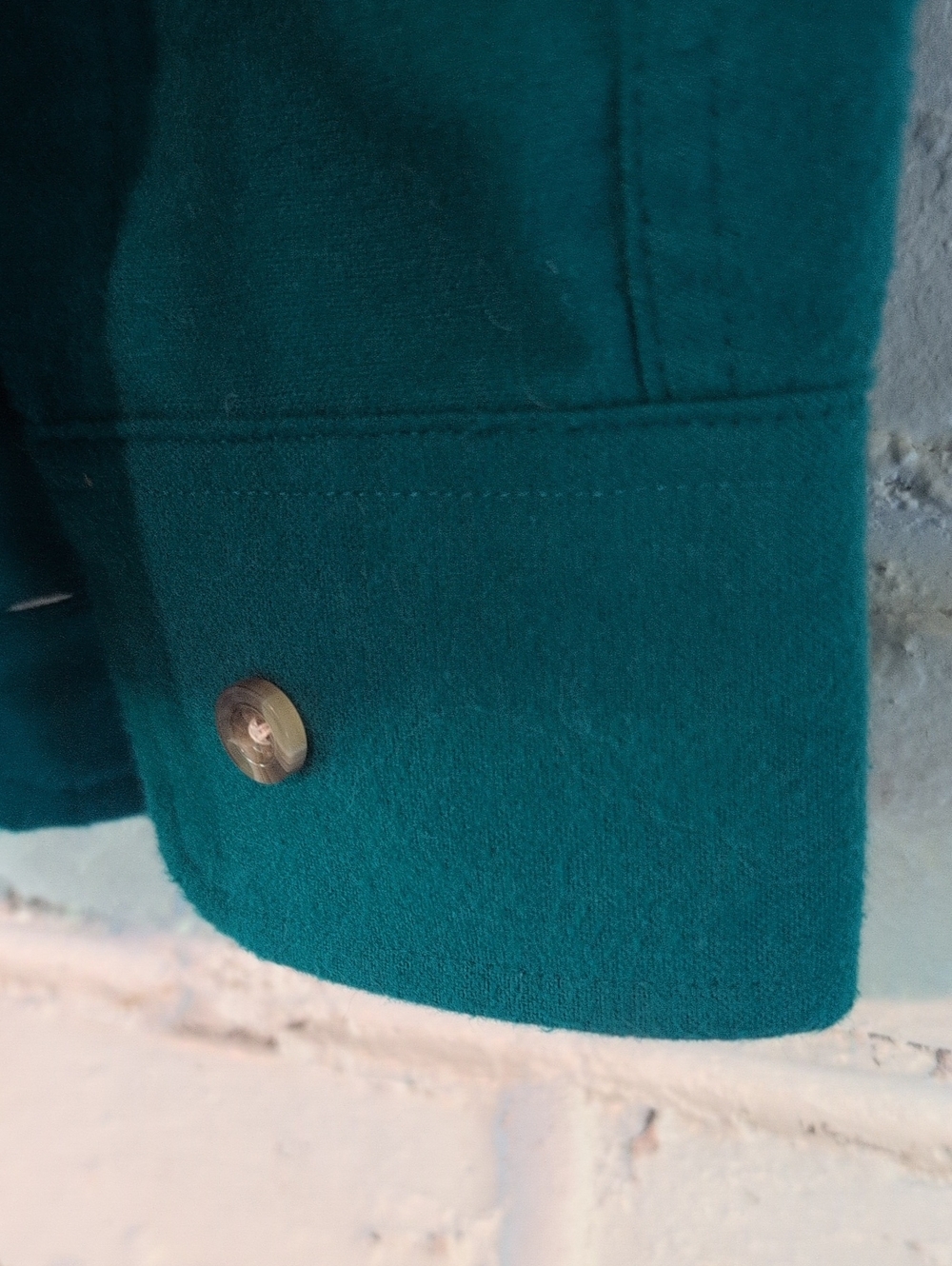 L.L. Bean Teal Shirt Jacket - Picture 6 of 8